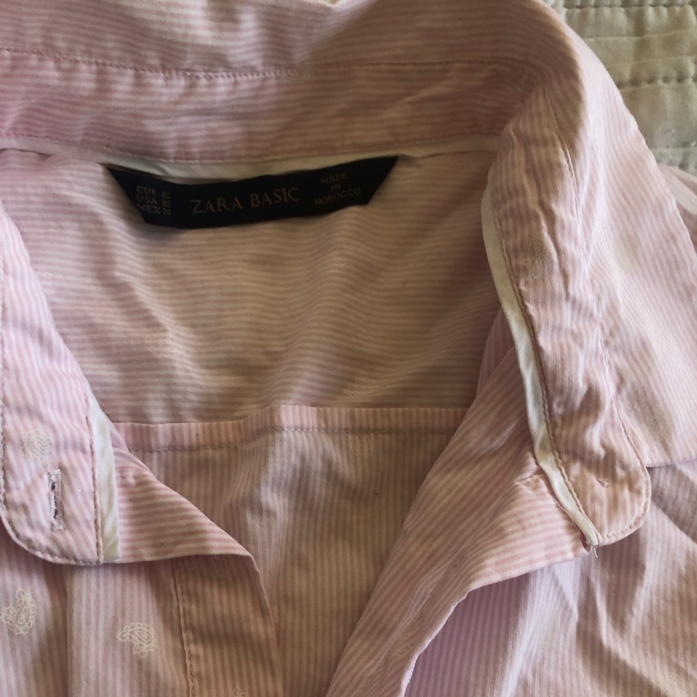 Pink Zara basic blouse - Picture 2 of 3